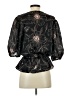 Joie 100% Polyester Black 3/4 Sleeve Blouse Size S - photo 2