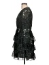 1.State Paisley Black Cocktail Dress Size L (estimated) - photo 5