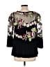 Eri + Ali Black 3/4 Sleeve Top Size L - photo 2