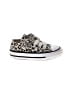 Converse Animal Print Brown Ivory Sneakers Size 4 (baby) - photo 1