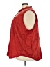 Universal Standard Red Sleeveless Button-Down Shirt Size 30 - 32 - photo 5