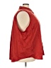 Universal Standard Red Sleeveless Button-Down Shirt Size 30 - 32 - photo 4