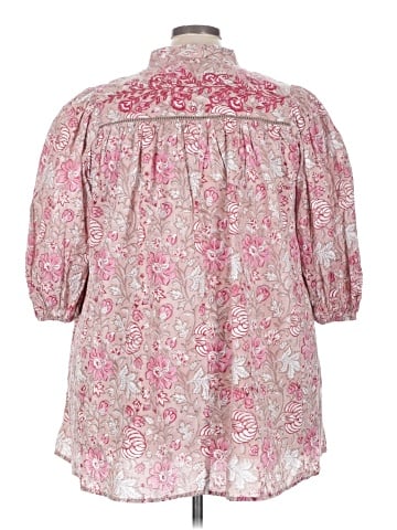 Wayward Fancies 3/4 Sleeve Blouse (view 2)
