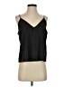 Lipslide 100% Polyester Black Sleeveless Top Size S - photo 1