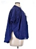 Rose & Crown Blue Short Sleeve Blouse Size L (estimated) - photo 4