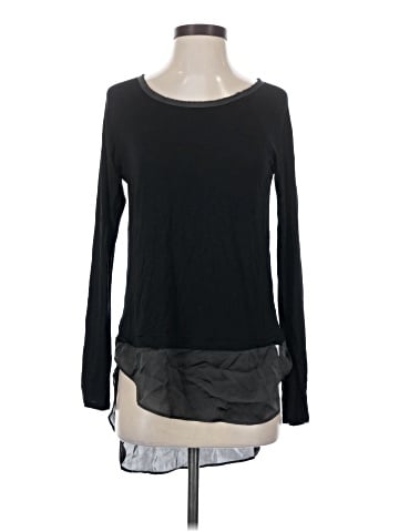 Bordeaux Long Sleeve T-Shirt (view 1)
