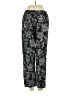 Assorted Brands 100% Cotton Paisley Black Casual Pants Size XS - photo 2