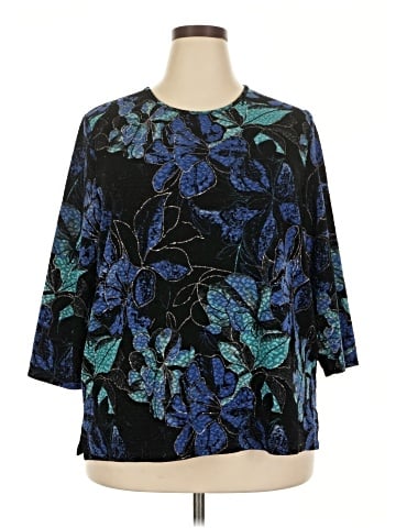 Allison Daley 3/4 Sleeve Blouse (view 1)