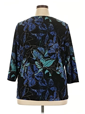 Allison Daley 3/4 Sleeve Blouse (view 2)