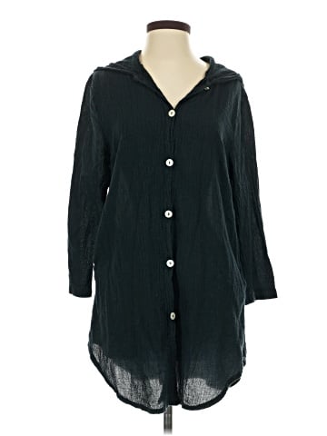 Fresh Produce 3/4 Sleeve Button-Down Shirt (view 1)