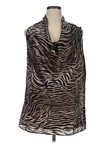 Lafayette 148 New York Sleeveless Silk Top (view 1)
