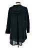 Fresh Produce Black 3/4 Sleeve Button-Down Shirt Size S - photo 2