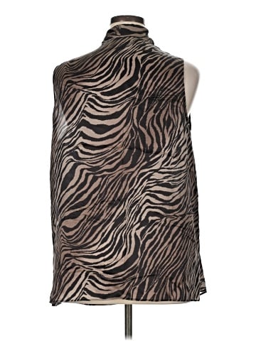 Lafayette 148 New York Sleeveless Silk Top (view 2)