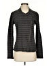 Caslon 100% Cotton Stripes Gray Jacket Size S - photo 1