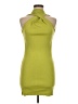 Boohoo 100% Polyester Green Cocktail Dress Size M - photo 1