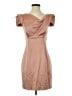 Black Halo Tan Cocktail Dress Size 4 - photo 1