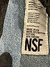 NSF Blue Denim Jacket Size M - photo 7