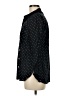 Old Navy 100% Cotton Polka Dots Black Long Sleeve Button-Down Shirt Size M - photo 5