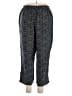 Vintage Studio 100% Rayon Polka Dots Black Casual Pants Size 1X - photo 2