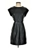 Lalavon Solid Black Casual Dress Size S - photo 1