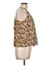 Blush 100% Rayon Yellow Sleeveless Blouse Size L - photo 4