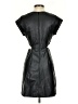 Lalavon Solid Black Casual Dress Size S - photo 2
