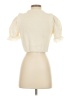 Zara 100% Cotton Ivory Pullover Sweater Size S - photo 2