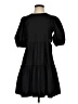 Zara Solid Black Casual Dress Size S - photo 1