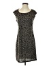 Nine West Animal Print Brown Casual Dress Size S - photo 1