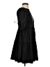 Zara Solid Black Casual Dress Size S - photo 4
