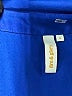 Tory Burch Blue 3/4 Sleeve Blouse Size S - photo 7