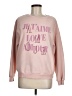 Francesca's Pink Sweatshirt Size M - photo 1