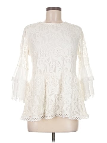 Suzanne Betro 3/4 Sleeve Blouse (view 1)