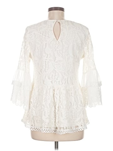 Suzanne Betro 3/4 Sleeve Blouse (view 2)