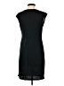 Nine West Solid Black Casual Dress Size S - photo 2