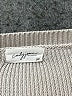 Carly Jean 100% Cotton Solid Gray Pullover Sweater Size S - photo 7