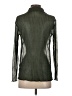 Almost Famous 100% Polyester Green Long Sleeve Blouse Size S - photo 2