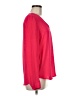 Sweet Rain 100% Polyester Red Long Sleeve Blouse Size M - photo 4