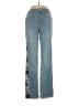 Tractr Print Blue Jeans Size 4 - photo 1