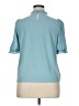 Assorted Brands Teal Short Sleeve Blouse Size XL (estimated) - photo 2