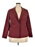 Torrid Burgundy Blazer Size 2X Plus (2) - photo 1