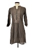 Difference Brown 3/4 Sleeve Top Size XS - photo 1