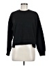 Time and Tru Solid Black Sweatshirt Size M - photo 1
