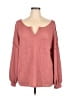 Bibi Pink Pullover Sweater Size L - photo 1