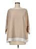 Gretchen Scott Designs 100% Polyester Tan 3/4 Sleeve Blouse Size M - photo 1