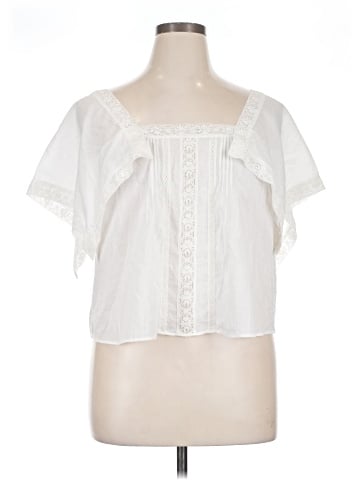 Rebecca Taylor Short Sleeve Blouse (view 1)