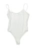 Zara 100% Polyamide White Bodysuit Size S - photo 1
