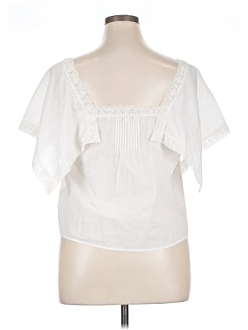 Rebecca Taylor Short Sleeve Blouse (view 2)