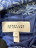 Derek Lam 10 Crosby Paisley Floral Blue Jacket Size M - photo 6