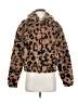 Bagatelle 100% Polyester Animal Print Brown Faux Fur Jacket Size XS - photo 1